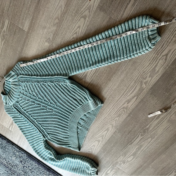 Free People Sweetheart Sweater in Ocean Pearl XS - Picture 12 of 12